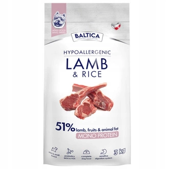 Baltica Lamb&Rice S - małe rasy 3kg