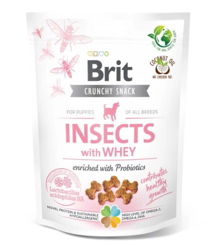 Brit Care Crunchy Snack Puppy Insect&Whey 200g