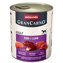 Animonda Grancarno Wołowina + Jagnięcina 800g
