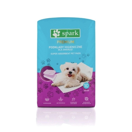 Spark Podkłady dla szczeniąt 10szt. 60x60