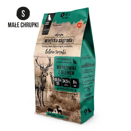 Wiejska Zagroda wieprzowina z jeleniem S - 2 kg