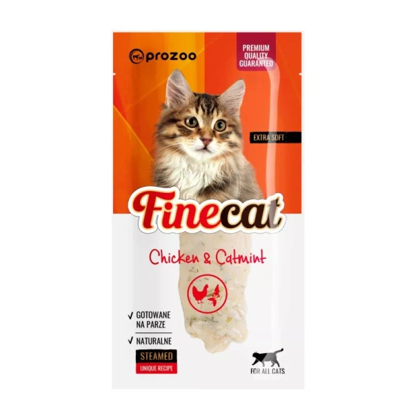 Prozoo FineCat Kurczak gotowany na parze z Kocimiętką