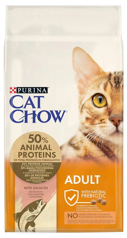 Purina Cat Chow Adult Łosoś Tuńczyk 15kg
