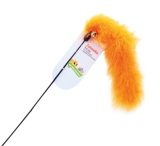 YARRO PATYK PUCHOWY DLA KOTA ELASTYCZNY  pomarańczowy