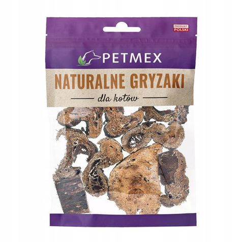 Petmex Płuco wołowe -talarki- dla kota 25g