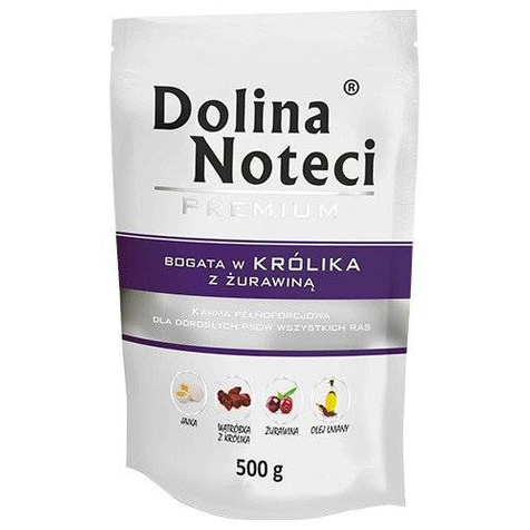 Dolina Noteci Królik żurawina 500g