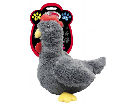 Pet Nova Kura Duża Szara 34cm