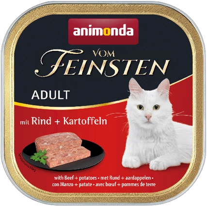 Animonda Vom Feinsten Wołowina z ziemniakami 100g