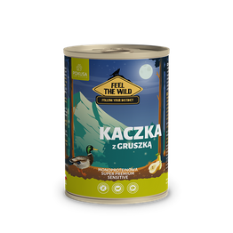 Pokusa Feel The Wild - Feel The Wild - Kaczka z gruszką  400g