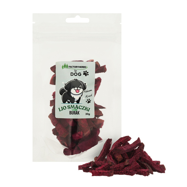 FactoryHerbs for dog Lio smaczki BURAK 20g