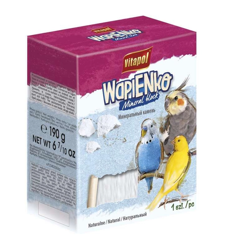 Vitapol Kostka wapienna dla ptaków XL naturalna 190g