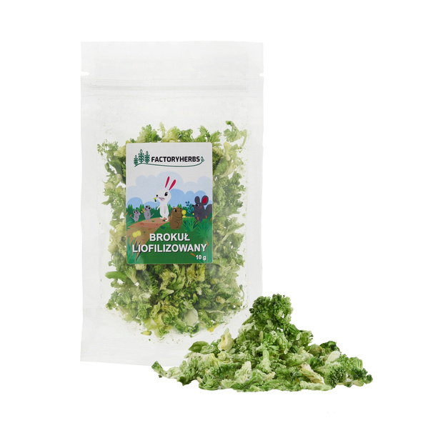 FactoryHerbs Liofilizowany Brokuł 10g