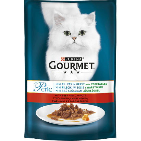 Gourmet Perle Wołowina Marchewka 85g
