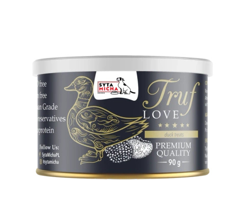 Syta Micha TrufLove smaczki dla psa z kaczką 90g