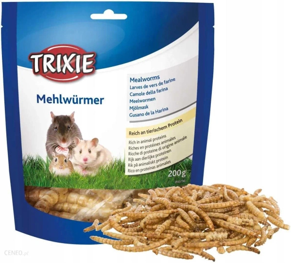 Trixie Mączniki suszone dla gryzoni 200 g