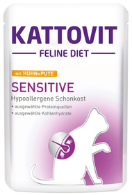 Kattovit Sensitive Kurczak+Indyk 85g