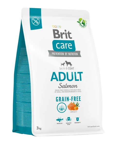 Brit Care  Grain-Free Adult, łosoś i ziemniaki  3kg