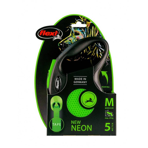 Flexi Neon M taśma 5m 25kg zielona