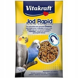 Vitakraft Jod Rapid Witaminy z jodem dla papużki falistej 20g