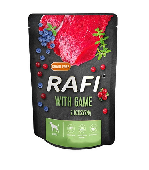  Rafi z Dziczyzną Pasztet bez zbóż 300g