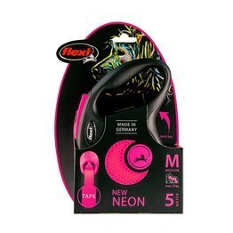 Flexi Neon M taśma 5m 25kg różowa
