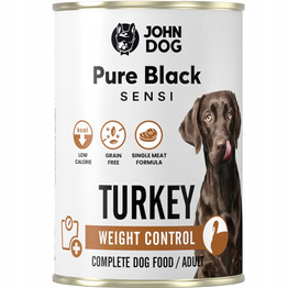 John Dog Pure Black Sensi Light Indyk 400g