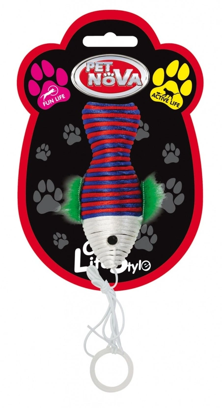 Pet Nova Ryba kolorowa 10x4cm 