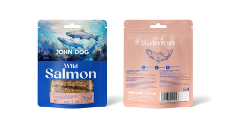 John Dog Wild Salmon Sticks – 100% łososia - 7 szt.