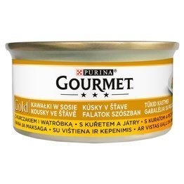 Gourmet Gold Kurczak Wątróbka 85g