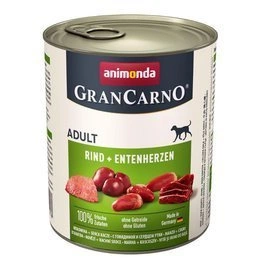 Animonda Grancarno Wołowina + Kacze Serca 800g