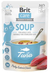 Brit Care Adult Soup Tuna 75g