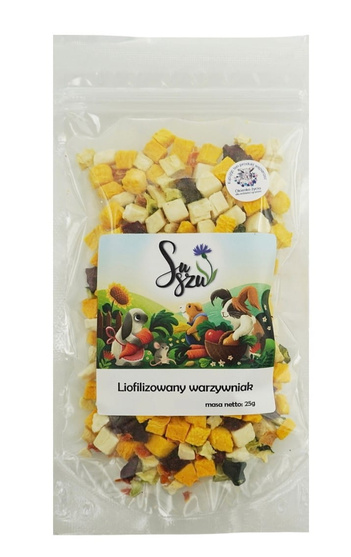 Suszu Gryzoń Liofilizowany Warzywniak 25 g