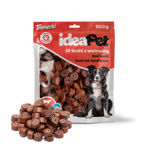 IDEAPET 500g SUSHI Z WOŁOWINĄ           