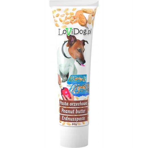 LoviDog Pasta orzechowa dla psa 90g