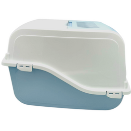 BERGAMO TOALETA ARIEL LIGHT BLUE 57x39x38cm, łopatka i filtr węglowy w zestawie