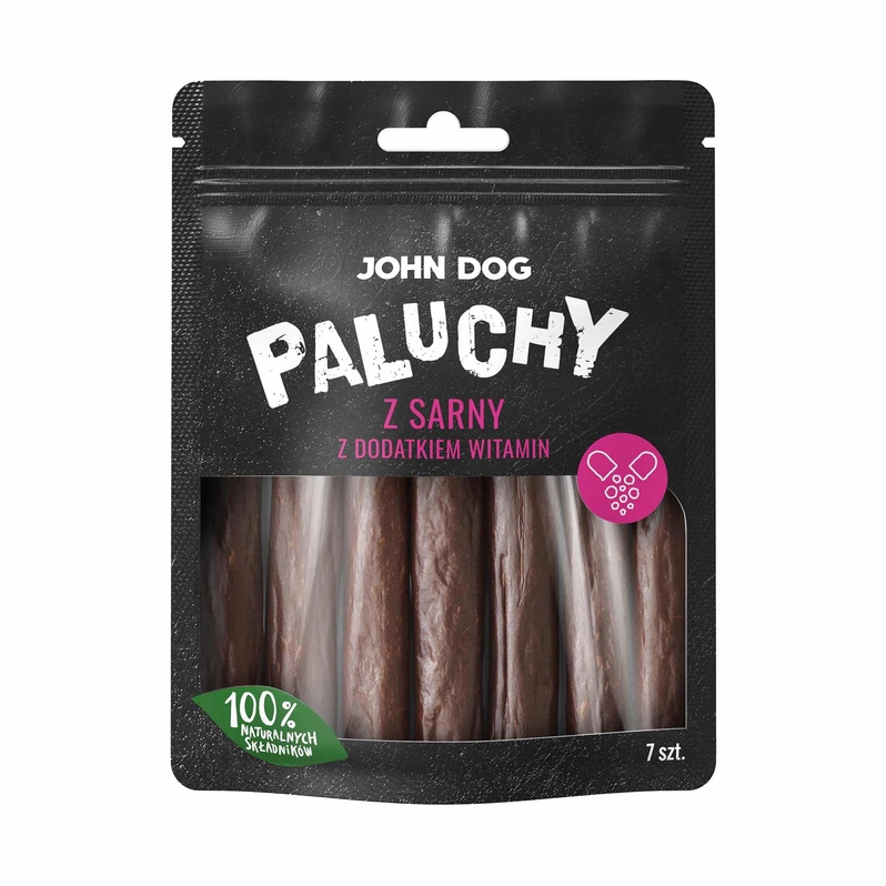 John Dog Paluchy z sarny z dodatkiem witamin – 7 szt.
