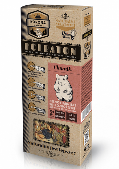 Korona Natury Kolbaton dla chomika 2x60g