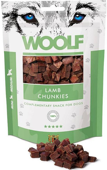 Woolf Lamb Chunkies 100 g
