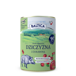 Baltica Dziczyzna z żurawiną 400g