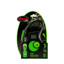 Flexi Neon S taśma 5m 15kg zielona