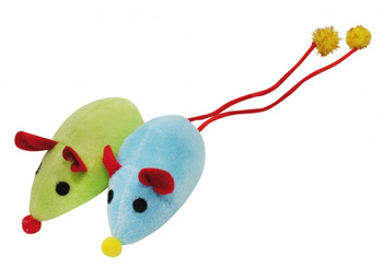 Pet Nova Zestaw 2 myszki pluszowe 8x4cm