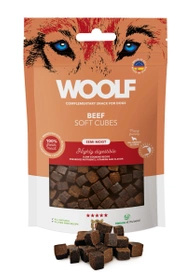 Woolf Soft Cubes - Monoprotein Beef 100g