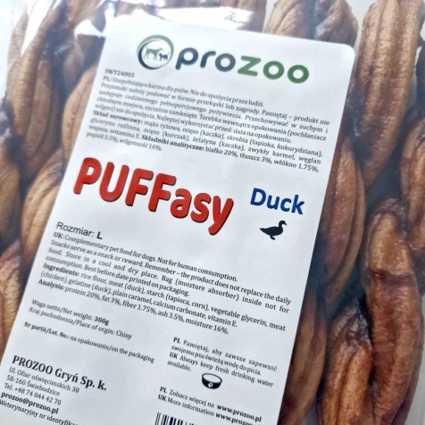 Prozoo PUFFasy Duck Twist L 6 szt.