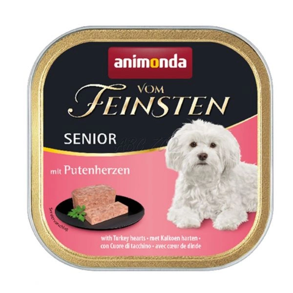 Animonda Vom Feinsten Dog Senior Serca Indyka 150g