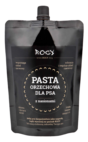 Rogy Pasta orzechowa z nasionami 300g