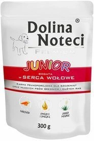 Dolina Noteci Junior Serca Wołowe 300g