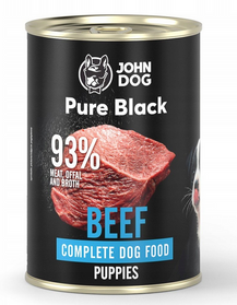 John Dog Pure Black Puppy Wołowina400g