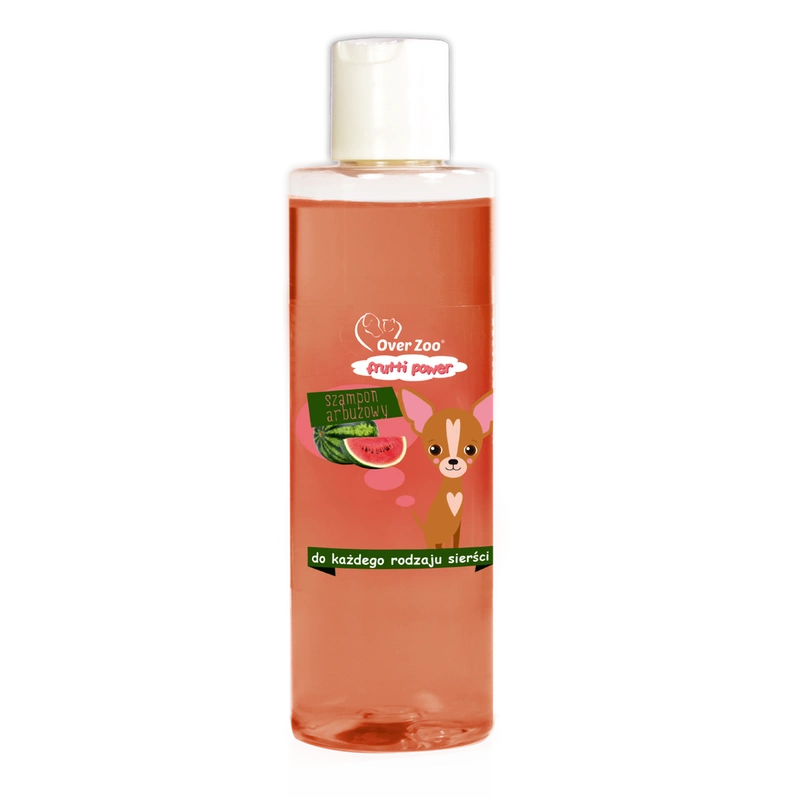 Over Zoo Szampon arbuzowy do każdego rodzaju sierści 200 ml