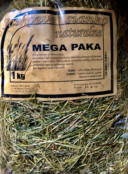 Sianko Jaśkowe naturalne Mega Paka 1kg