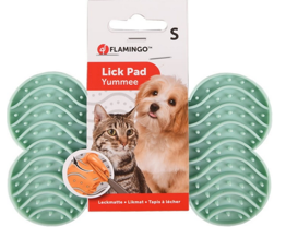 Flamingo Lick Pad S- zielona